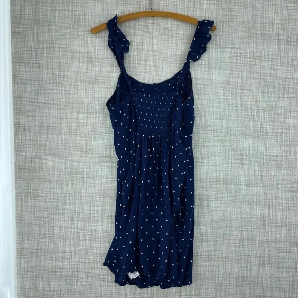 Madewell Midi Dress Womens 10 Blue 1609 - Picture 5 of 7